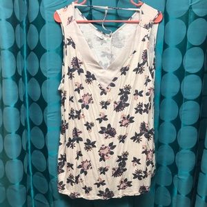 Maurice’s 2x floral tank top